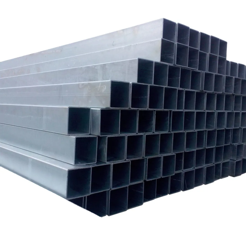 zinc coated Pipe pre galvanized  Hollow Section Carbon square Steel Pipe and Tube for building